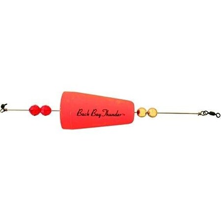 Precision Tackle Back Bay Thunder Cone 234 Weighted Orange 17401